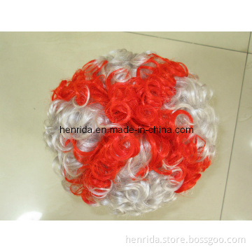 Football Fan Wig, Made of 100% Polyester, Suitable for Promotions